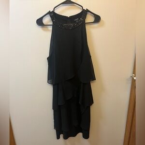 CHAPS Size 16 Black Cocktail dress